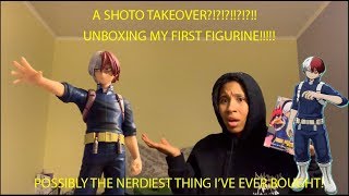 SHOTO TODOROKI FIGURINE UNBOXING!!!!! [MY HERO ACADEMIA]