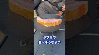 【キャンプ飯】マルチグリドル 簡単 ベーコンの丸焼き 先輩が作ってくれた