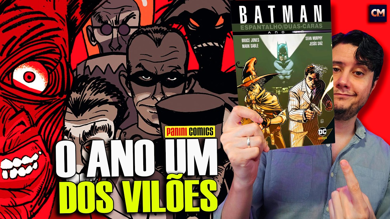 🟡VALE A PENA? Batman: Espantalho/Duas-Caras Ano Um | Resenha / Crítica Panini Comics