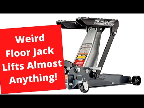 This is the Only Floor Jack You Need to Lift Your Motorcycles, ATVs, Cars and Trucks