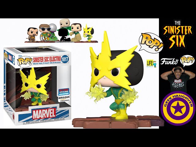Vídeo relacionado con Funko POP! Deluxe: Marvel Sinister 6 - Electro - Marvel Comics - Exclusivo De Amazon - Figuras Miniaturas Coleccionables Para Exhibición - Idea De Regalo - Mercancía Oficial - Fans De Comic Books