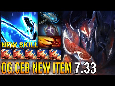 OG.CEB [Nyx Assassin] Offlane Position 3 7.33 Patch New Skill - New Item Pavise Ez ComeBack Dota2