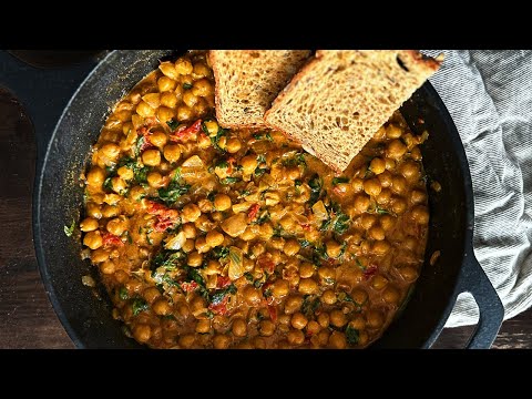 My Go-To Creamy Chickpeas Curry: The Dish I Make Almost Every Week!