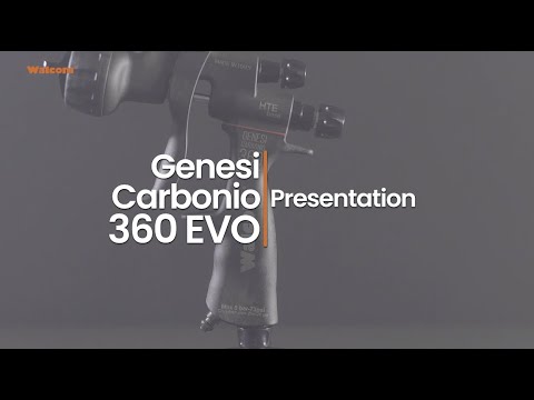 Краскопульт WALCOM Genesi Carbonio 360 Evo HALO Clear Italy - фото 3 - id-p2602657259