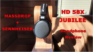 Video thumbnail for MassDrop + Sennheiser HD 58X Jubilee Headphone Review by Reviews By WaveTheory