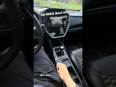Vb WRX Best Hidden Feature!!!