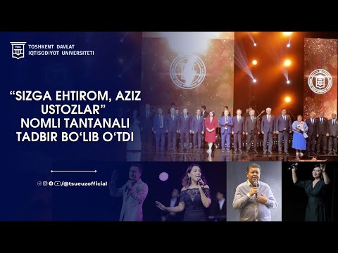 Ustoz-murabbiylar kuni bayram tadbiri (TDIU)