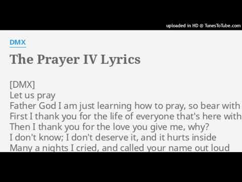 DMX - Prayer 1 - 5 (THROWBACK)