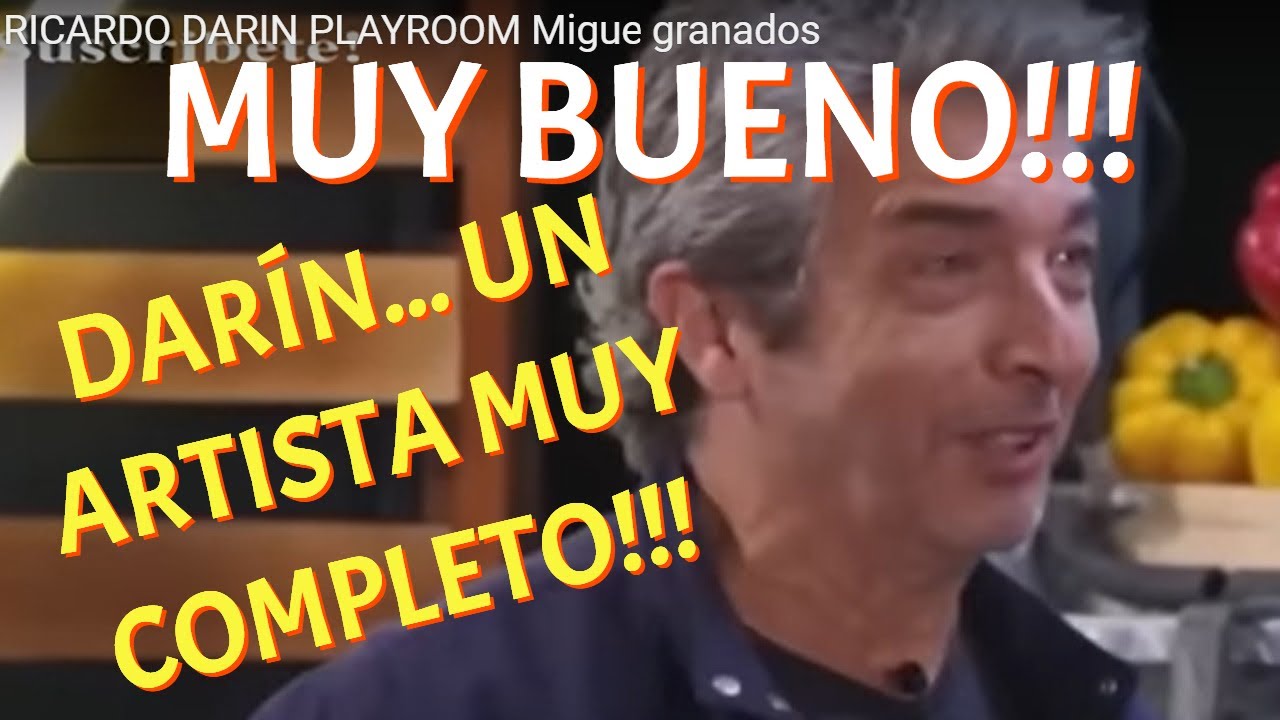 RICARDO DARIN PLAYROOM Migue granados