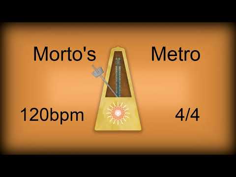 120 bpm 4/4 Metronome Woodblock (12 minutes)