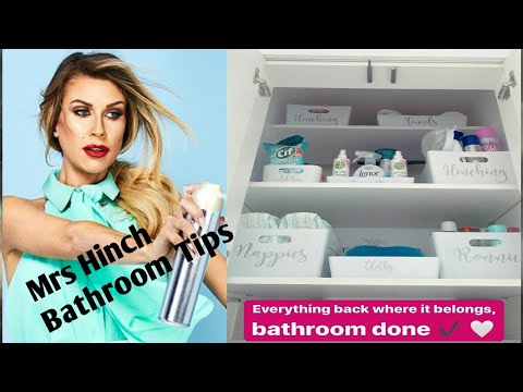 MRS HINCH | Bathroom cleaning tips. 