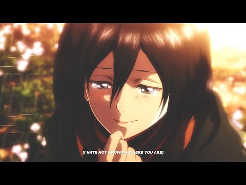 no.cape - i hate not knowing where you are (lyrics) 「AMV」