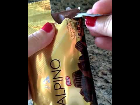 UNBOXING CHOCOLATE ALPINO #shorts #chocolate #alpino