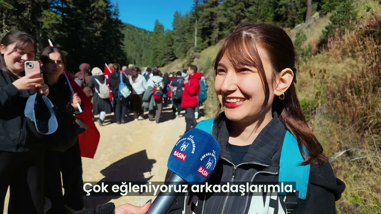 Üniversite öğrencileriyle doğada buluştuk.