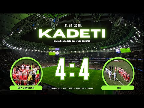 OFK Crvenka - FK 011 4:4(0:3) / 4. KOLO DLK - 21.09.2025