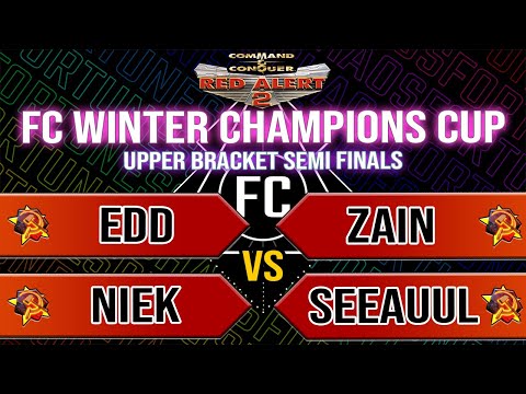 FC Winter Champion's Cup | Edd & Niek vs ZAIN & Seeauul | Upper Bracket Semi Finals