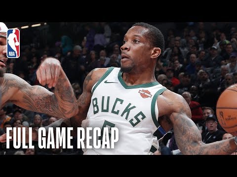 BUCKS vs KINGS | Eric Bledsoe Records Triple-Double In Sacramento | February 27, 2019