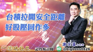 【大戶羅盤籌碼動能】 #謝宗霖 20220715 台積拉開安全距離 好股壓回作多 (圖)