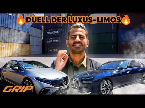 Zweimal 544 PS 😎🔥BMW i7 xDrive60 🤜🤛Mercedes EQS 580 ✨mit Hamid 🆚Alex 🤩💪I GRIP
