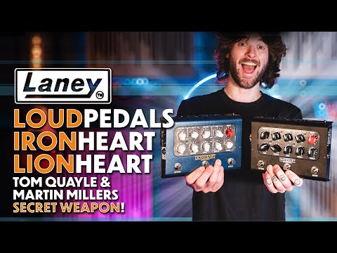 LANEY Loudpedal Tom Quayle signature 60-watt 2 channel Lionheart amplifier w IR loader Cab Sim and digital DAW recording image 11