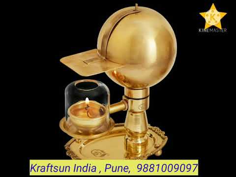 Borosilicate glass,brass sabar akhand diya / deep brass oil ...