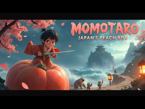 Momotaro: Japan's Peach Boy Who Battled Ogres (The FULL Folk Legend)