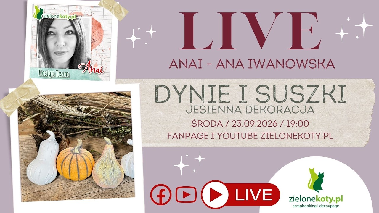 Deseczki z dyniami z transmisji LIVE | Anai
