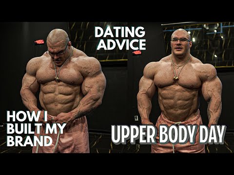 Upper Body Day | How I Built My Brand | Dating Advice | 12 Weeks Out | Chest Back Arms | Nick Walker