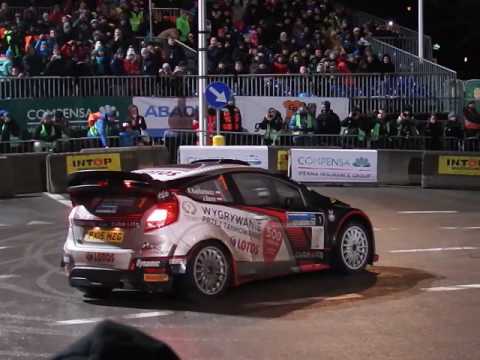 54 Rajd Barbórka 2016. Kajetam Kajetanowicz . Przejazd pokazowy + podziękowania od Kibiców:)