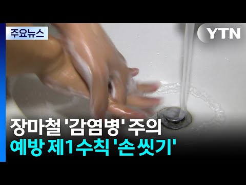고온다습 장마철 '감염병' 주의...손 씻고 익혀 먹고 / YTN