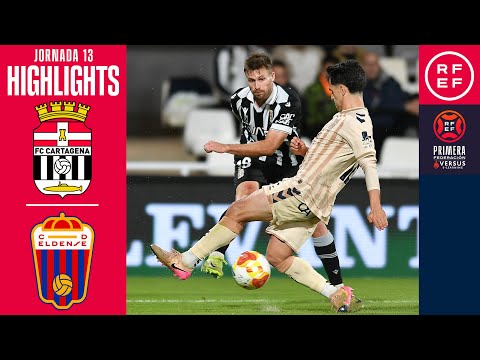 Resumen #PrimeraFederación | FC Cartagena 0-0 CD Eldense | Jornada 13 | Temporada 2025/26