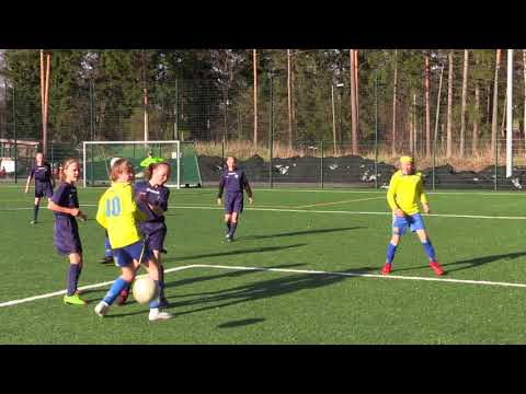 T12 aluesarjakarsinta Gnistan-FC Espoo 4.5.2018 2.puoliaika