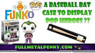 Can you use a baseball bat display case for FUNKO Pop Heores Yes you can!