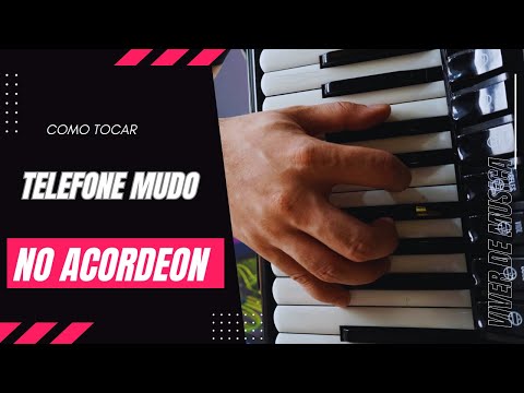 COMO TOCAR a música TELEFONE MUDO NA SANFONA!!