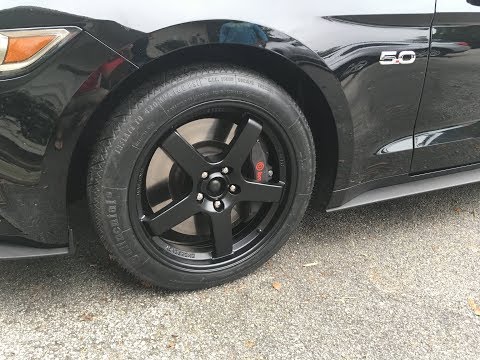 2007-2026 Ford Mustang GT Performance Package Spare Tire Installation