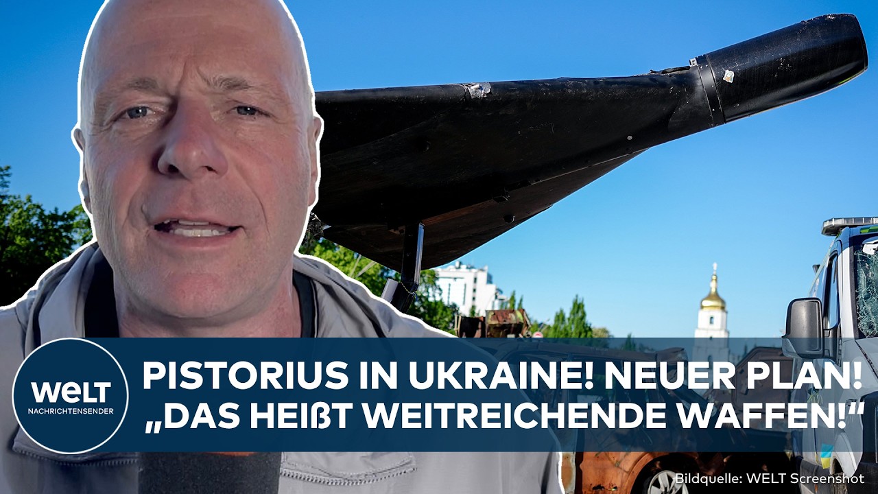 PUTINS KRIEG: Paukenschlag! Pistorius überraschend in Ukraine! Plan für Bundeswehr enthüllt