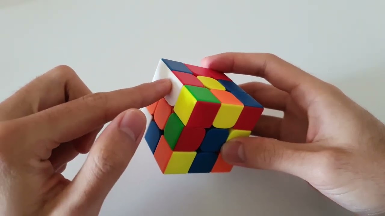 Reconstruction of Tymon Kolasinski's 3.97 sec Rubik's Cube European Record Single! (on White Cross!)