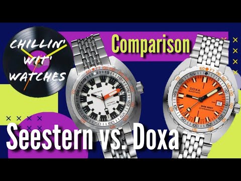 Seestern vs. Doxa Sub 300 Comparison Video Review - Same Thing?