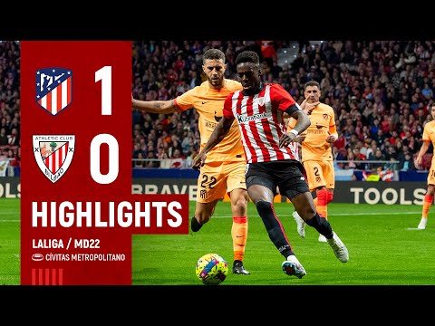 Imagen de portada del video HIGHLIGHTS | Atlético de Madrid 1-0 Athletic Club | LaLiga 2022-23 MD22