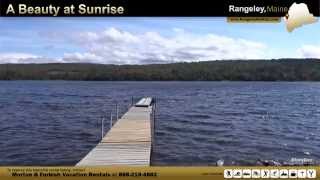 preview picture of video 'Vacation Rental in Rangeley, Maine - A Beauty at Sunrise'