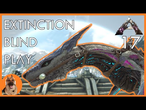 MANAGARMR TAMING - ARK Extinction Blind Lets play - Ep 17
