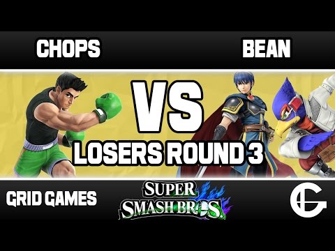 Chops (Little Mac) VS Bean (Falco/Marth) | Grid WiiU BiWeekly Losers Round 3