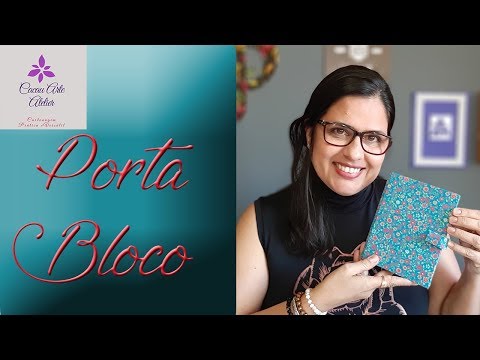 ✂️Porta Bloco  - Cartonagem