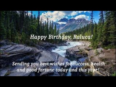 La mulți ani, Raluca!