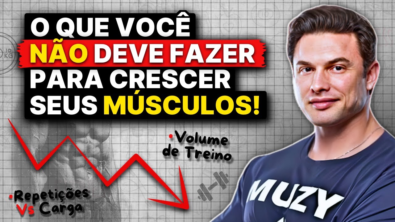QUER CRESCER SEUS MÚSCULOS? Então NÃO FAÇA essas 3 Coisas!
