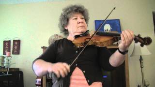 Rebecca Price, teacher, performs Scottish fiddle tune