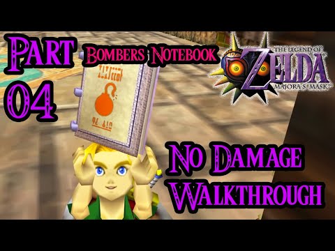 Zelda Majora's Mask 100% Walkthrough Widescreen HD Part 4 - Bomber's Notebook - Bunny Hood - Bombs