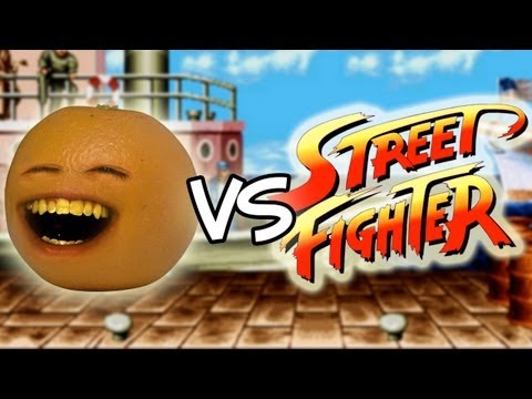 Annoying Orange Vs. Street Fighter