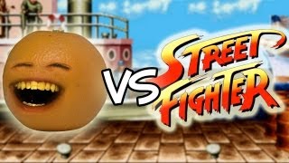 Annoying Orange Vs. Street Fighter