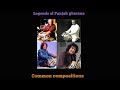 Common compositions by Ustad Tari,Ustad Zakir Hussain,Master Allah Rakha and Mian Shaukat Hussain.